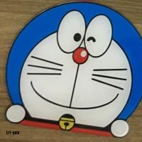 Tatakan gelas acrylic 3mm, Doraemon