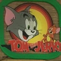 Tatakan gelas acrylic 3mm, Tom Jerry