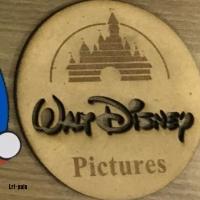 Tatakan gelas MDF 3mm, Walt Disney