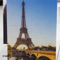 Puzzle Custom ukuran 17x12cm